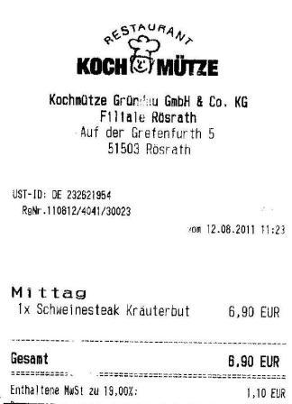 aciz H�ffner Kochm�tze Restaurant